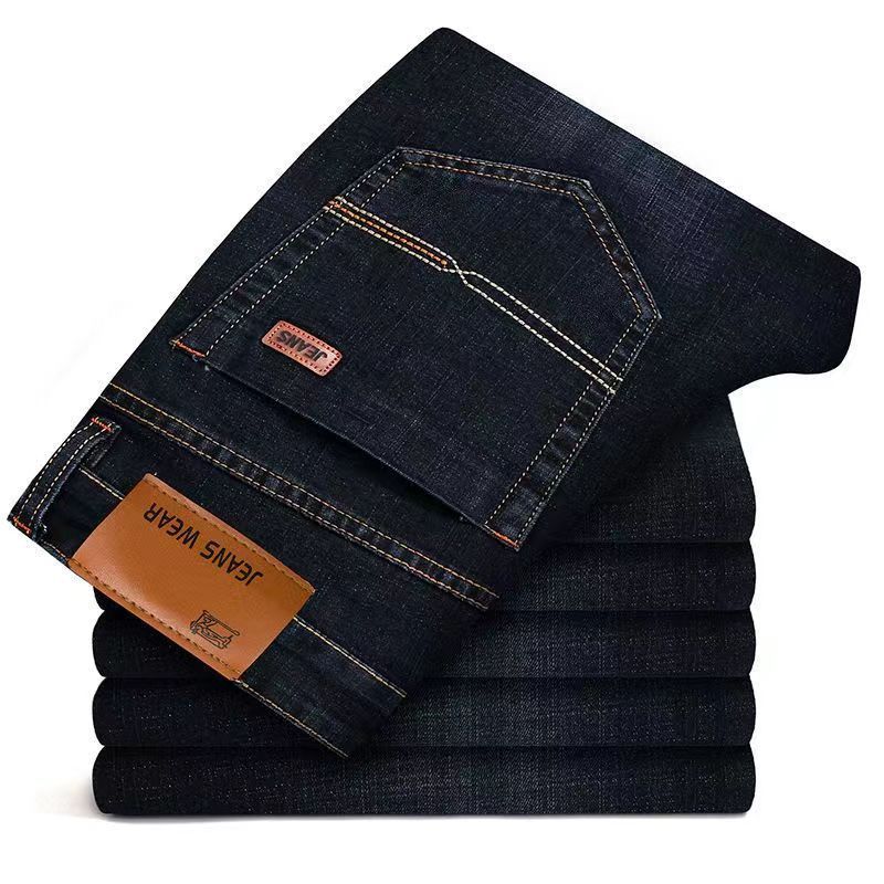 Levis Jeans 501 - 2026 新スタイルビジネスメンズジーンズカジュアルストレートストレッチファッションクラシックブルーブラックワークパンツデニムパンツ男性服