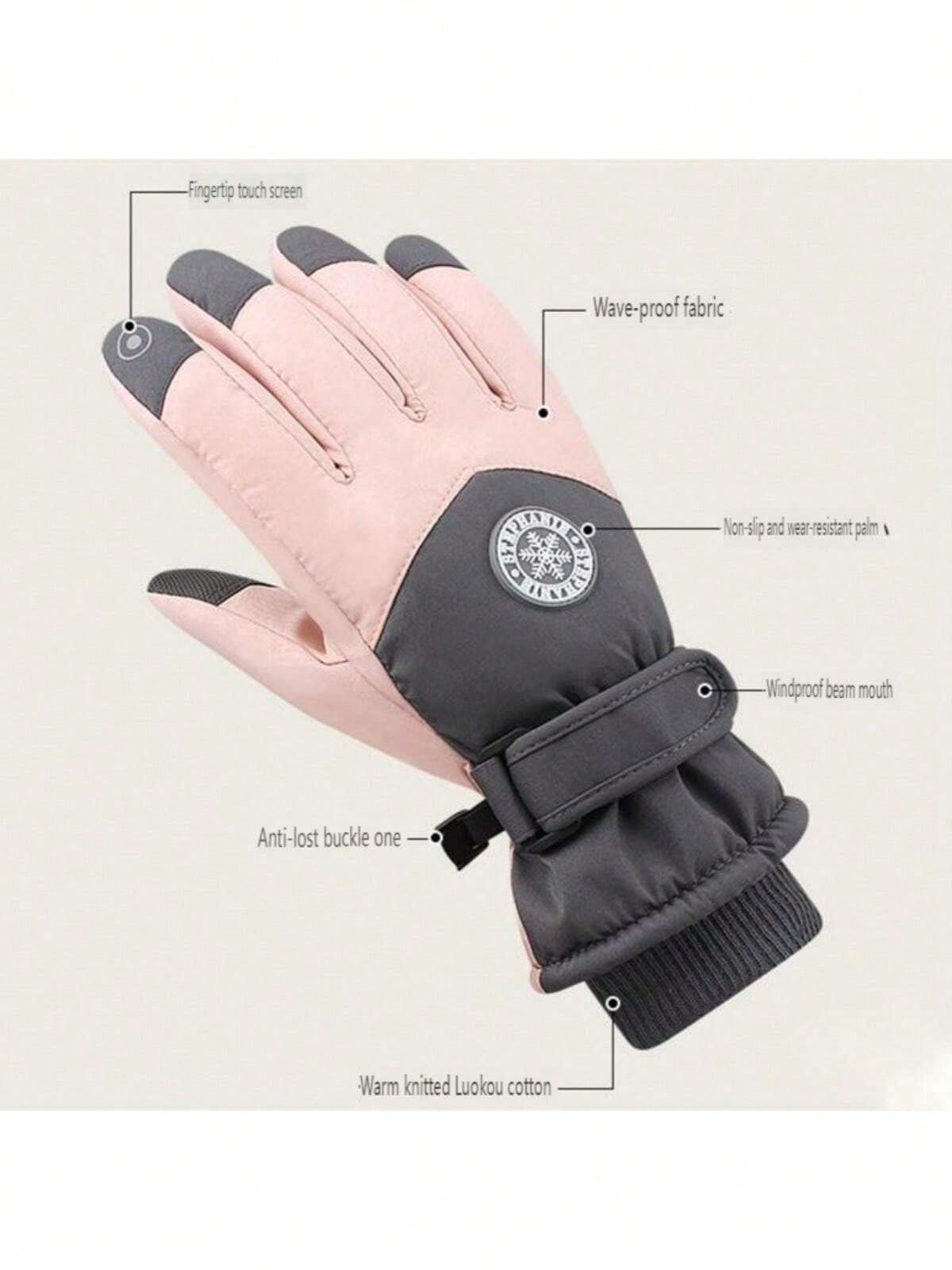 1個入り 防水タッチスクリーン対応 冬用スキーグローブ アウ - Winter Glove Insulated のレビューと価格