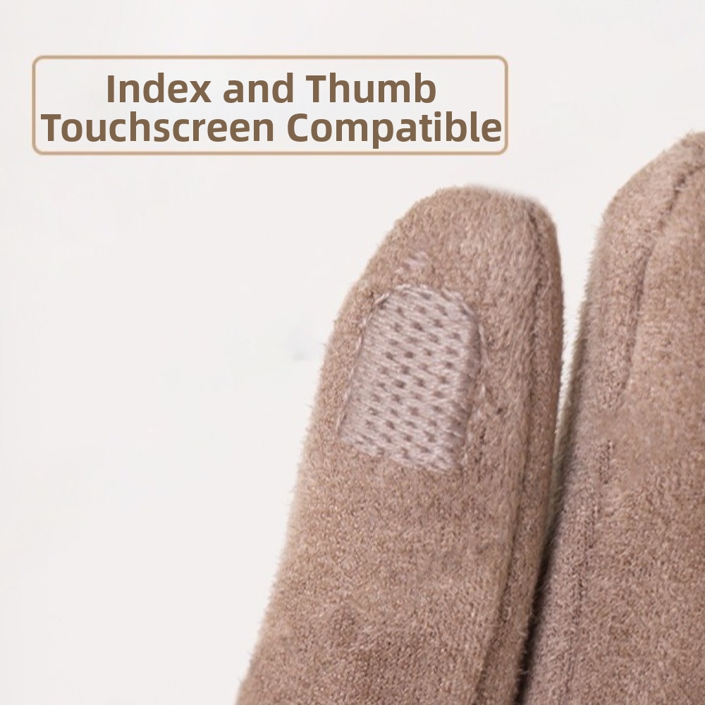 上品な冬用防寒手袋。厚手で暖かく、タッチスクリーン対応。断熱 - Winter Glove Insulated のレビューと価格
